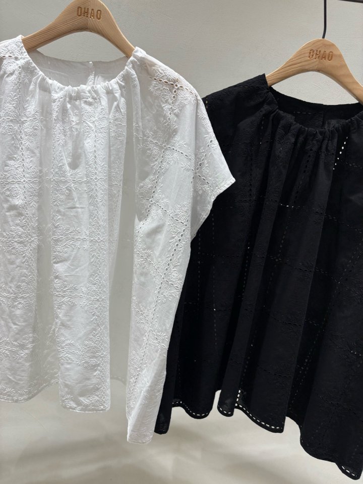 Ohao - Korean Women Fashion - #momslook - Eden Blouse - 2