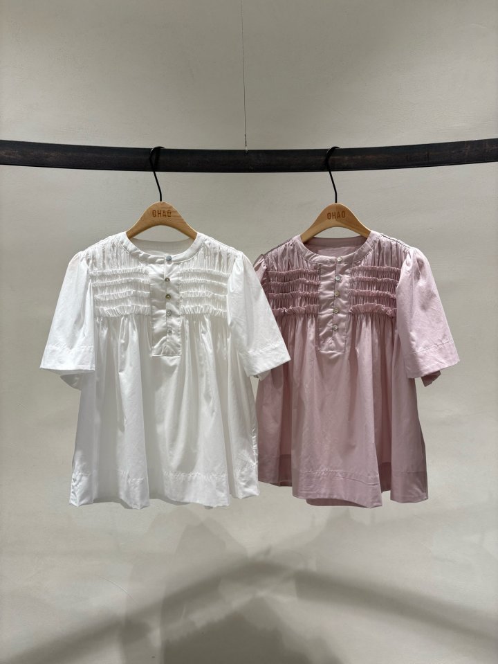 Ohao - Korean Women Fashion - #momslook - Sharon Blouse