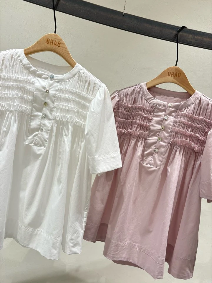Ohao - Korean Women Fashion - #momslook - Sharon Blouse - 4
