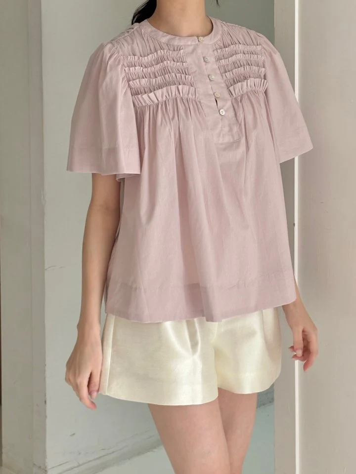 Ohao - Korean Women Fashion - #shopsmall - Sharon Blouse - 12