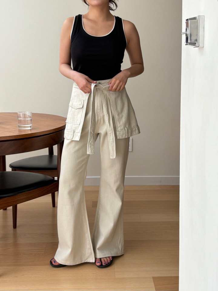 Ohao - Korean Women Fashion - #womensfashion - Organic Sleeveless - 5
