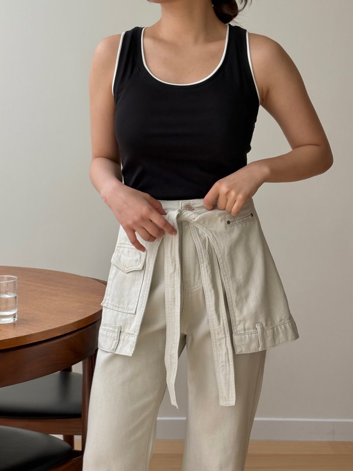 Ohao - Korean Women Fashion - #womensfashion - Organic Sleeveless - 7