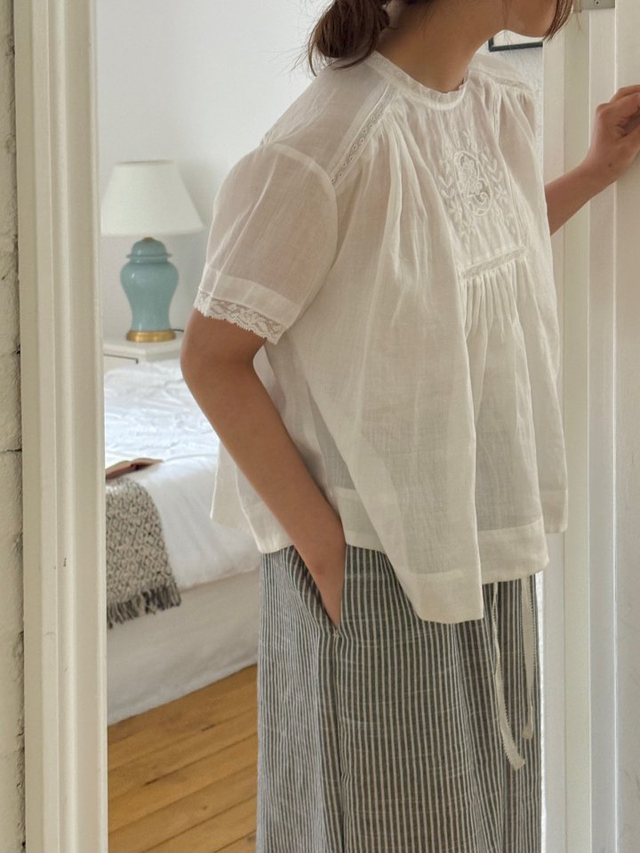 Ohao - Korean Women Fashion - #womensfashion - Lope Blouse - 11