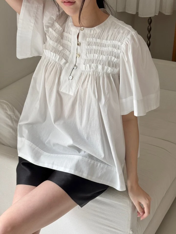 Ohao - Korean Women Fashion - #womensfashion - Sharon Blouse - 6