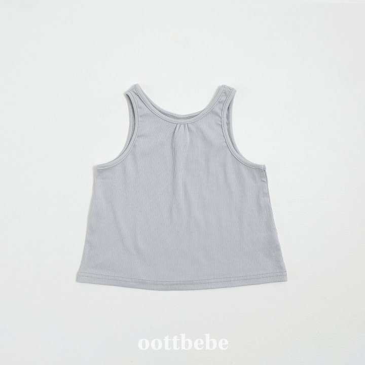 Oott Bebe - Korean Baby Fashion - #babyboutique - Simply Sleeveless Top - 9