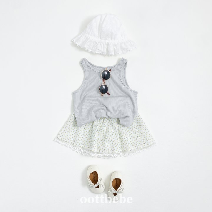 Oott Bebe - Korean Baby Fashion - #babyboutique - Ricotta Skirted Pants - 8