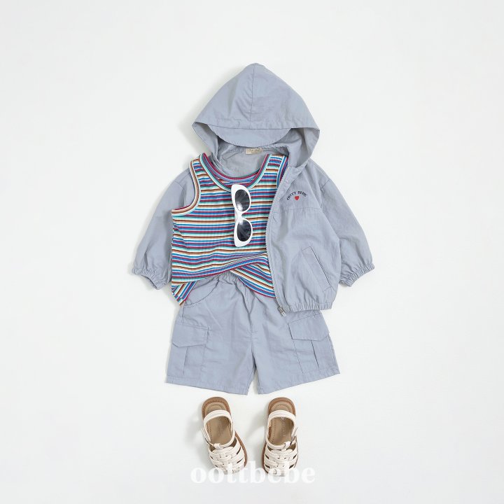 Oott Bebe - Korean Baby Fashion - #babyboutique - Maldives Tank Top - 9