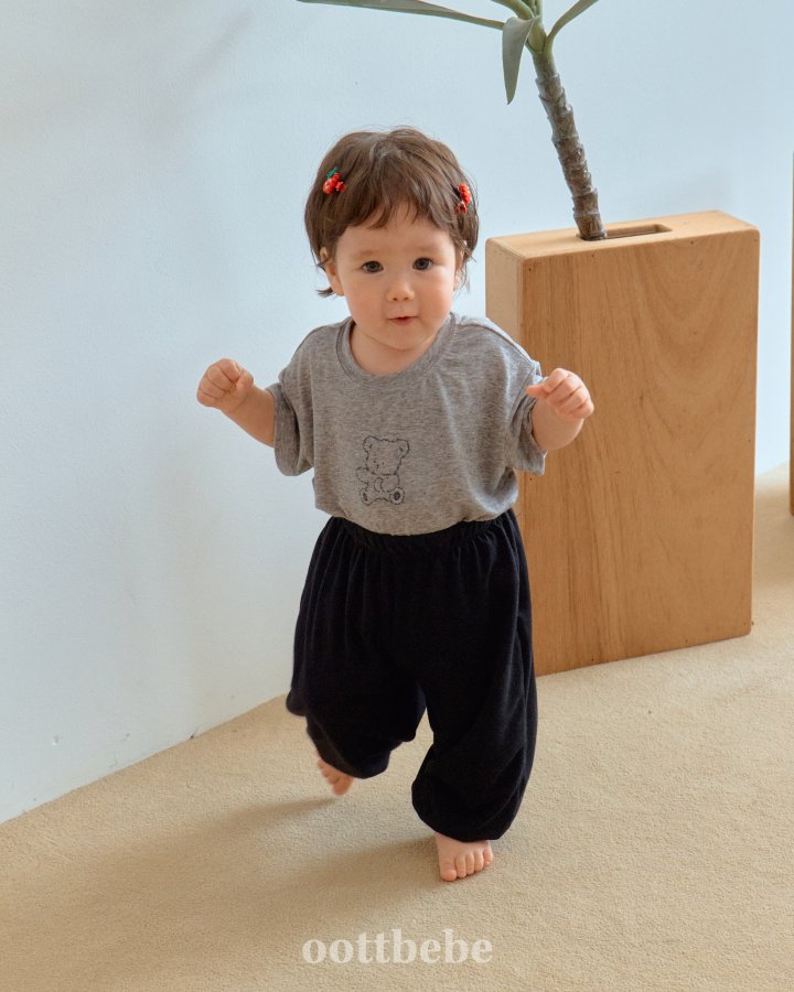 Oott Bebe - Korean Baby Fashion - #babyboutique - Nufi Jogger Pants - 8