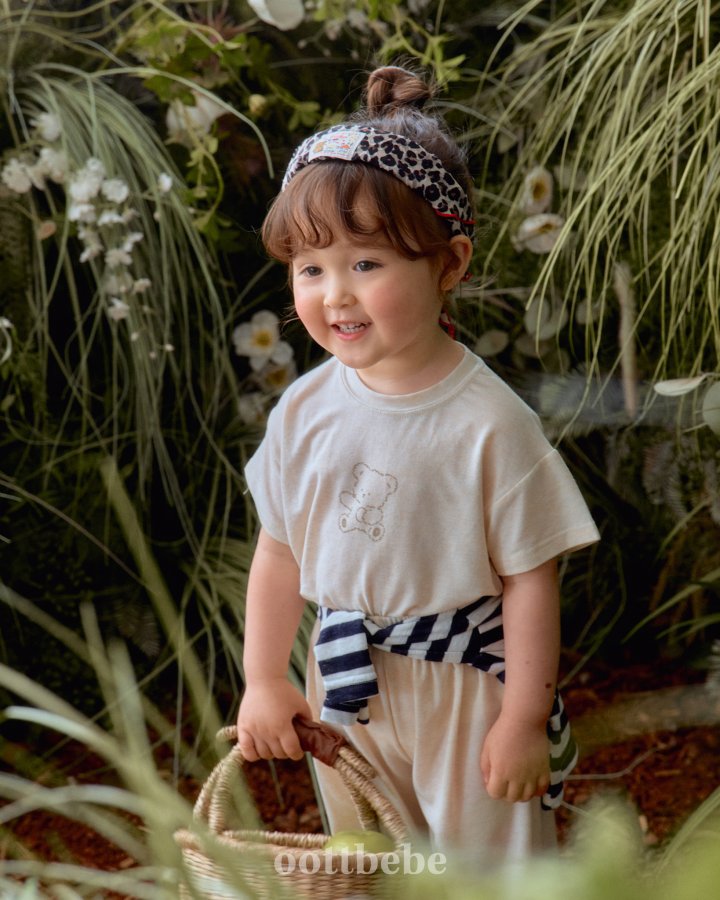 Oott Bebe - Korean Baby Fashion - #babyboutique - Nufi Short Sleeve Tee - 6