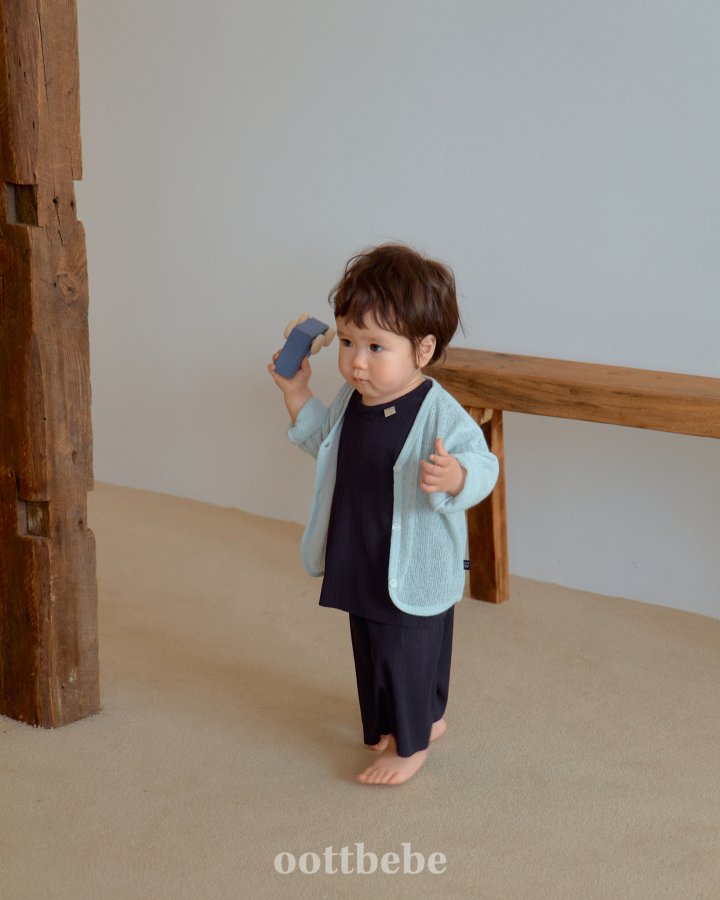 Oott Bebe - Korean Baby Fashion - #babyboutique - Hawaii Summer Cardigan - 6