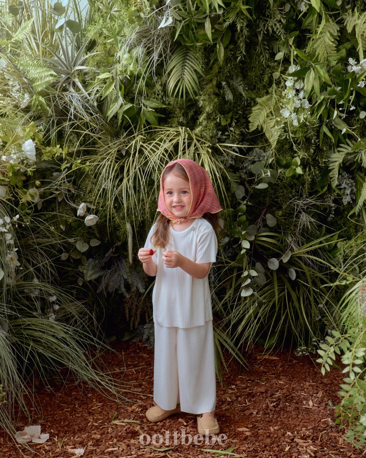 Oott Bebe - Korean Baby Fashion - #babyboutique - Bali Pleats Top Bottom Set