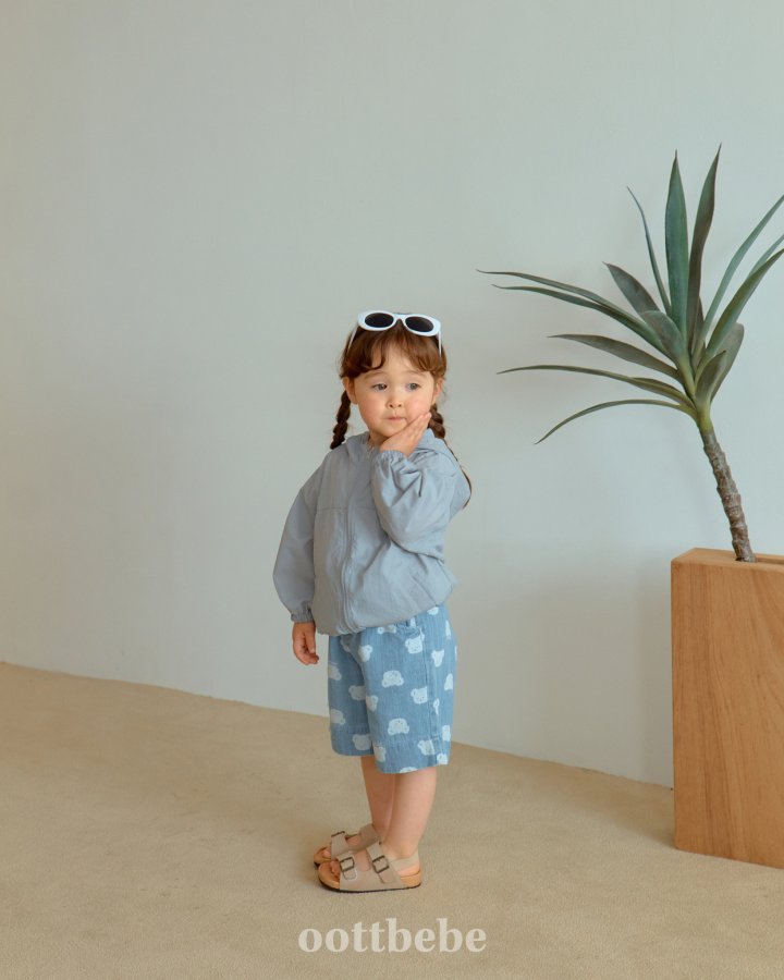 Oott Bebe - Korean Baby Fashion - #babyboutique - Windbreaker Hoodie Zip-Up - 9