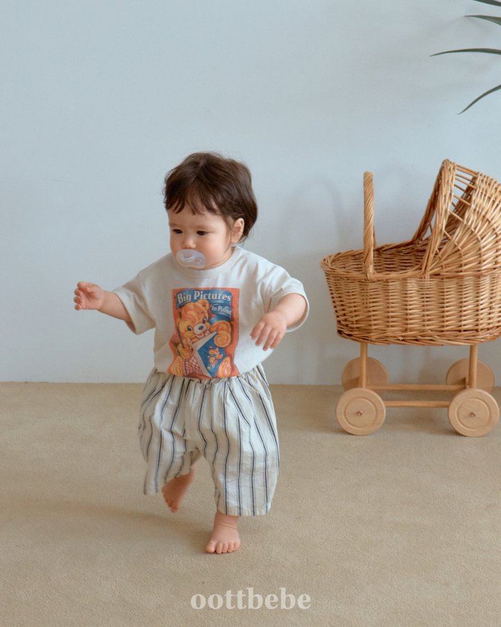 Oott Bebe - Korean Baby Fashion - #babyboutique - Knee-Length Pumpkin Pants - 11