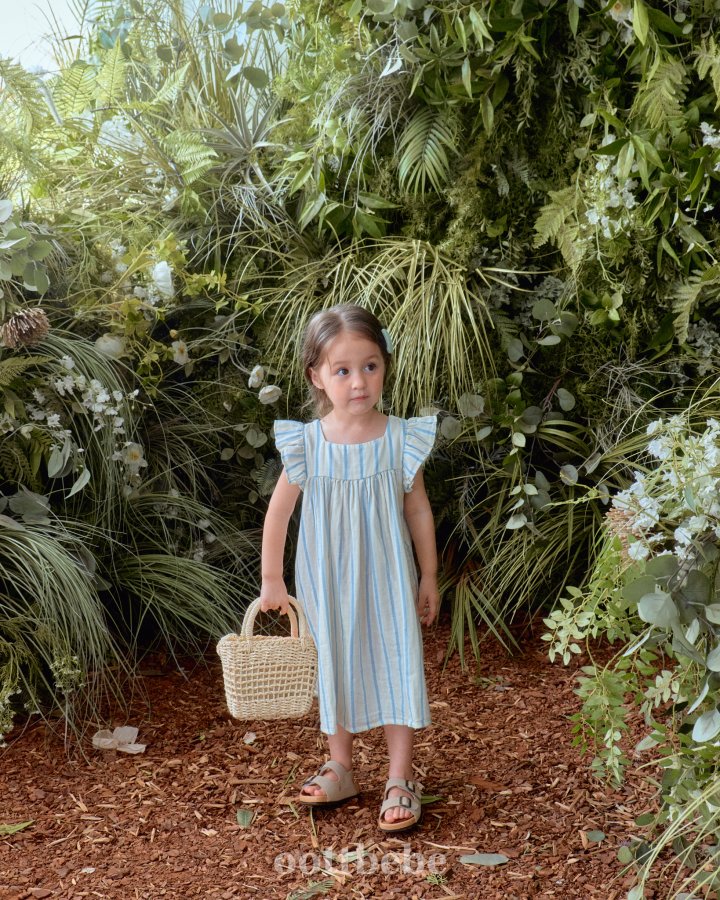 Oott Bebe - Korean Baby Fashion - #babyboutique - Merona Frill One-piece