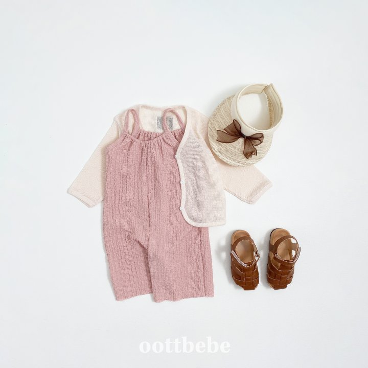 Oott Bebe - Korean Baby Fashion - #babyboutiqueclothing - Maya Overalls - 9