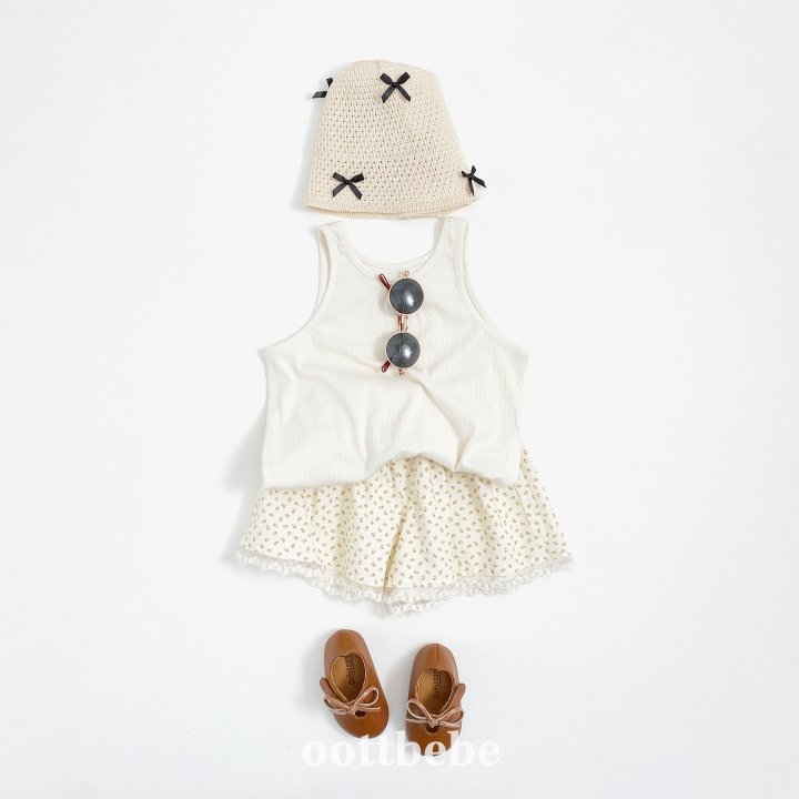 Oott Bebe - Korean Baby Fashion - #babyboutiqueclothing - Ricotta Skirted Pants - 9