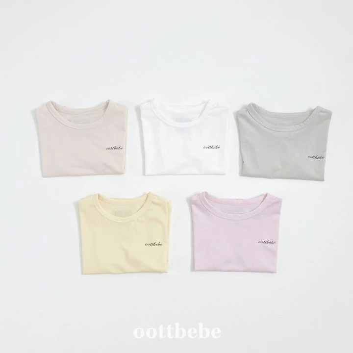 Oott Bebe - Korean Baby Fashion - #babyboutiqueclothing - Supima Tee