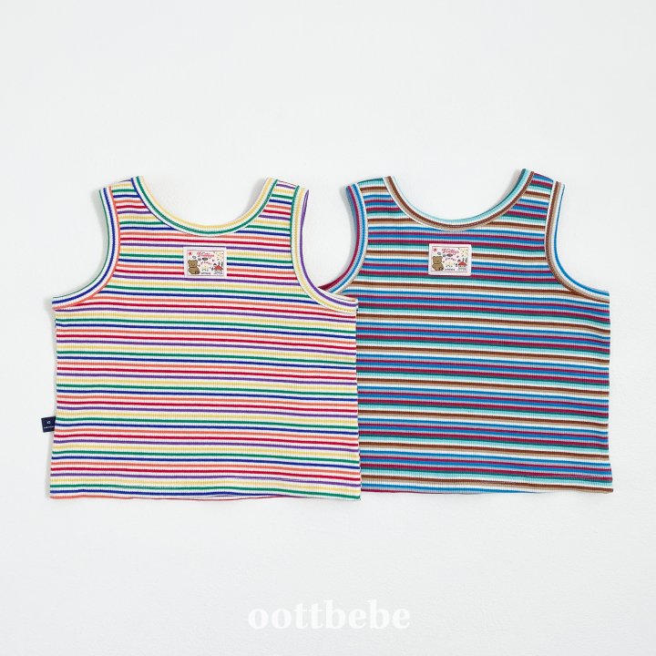 Oott Bebe - Korean Baby Fashion - #babyboutiqueclothing - Maldives Tank Top - 11