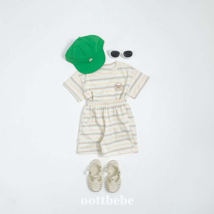 Oott Bebe - Korean Baby Fashion - #babyboutiqueclothing - Aloha Top and Bottom Set - 7