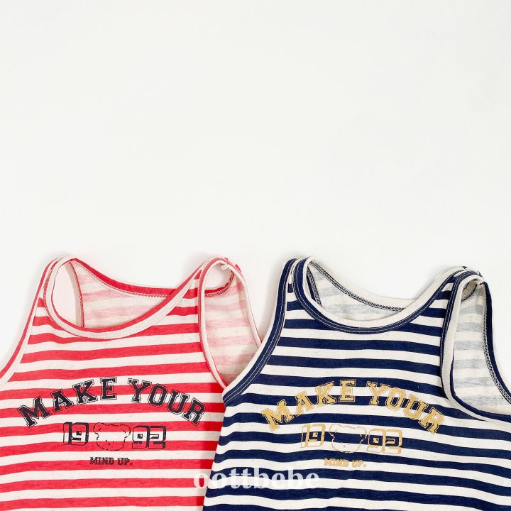 Oott Bebe - Korean Baby Fashion - #babyboutiqueclothing - Summer Stripe Dress - 5