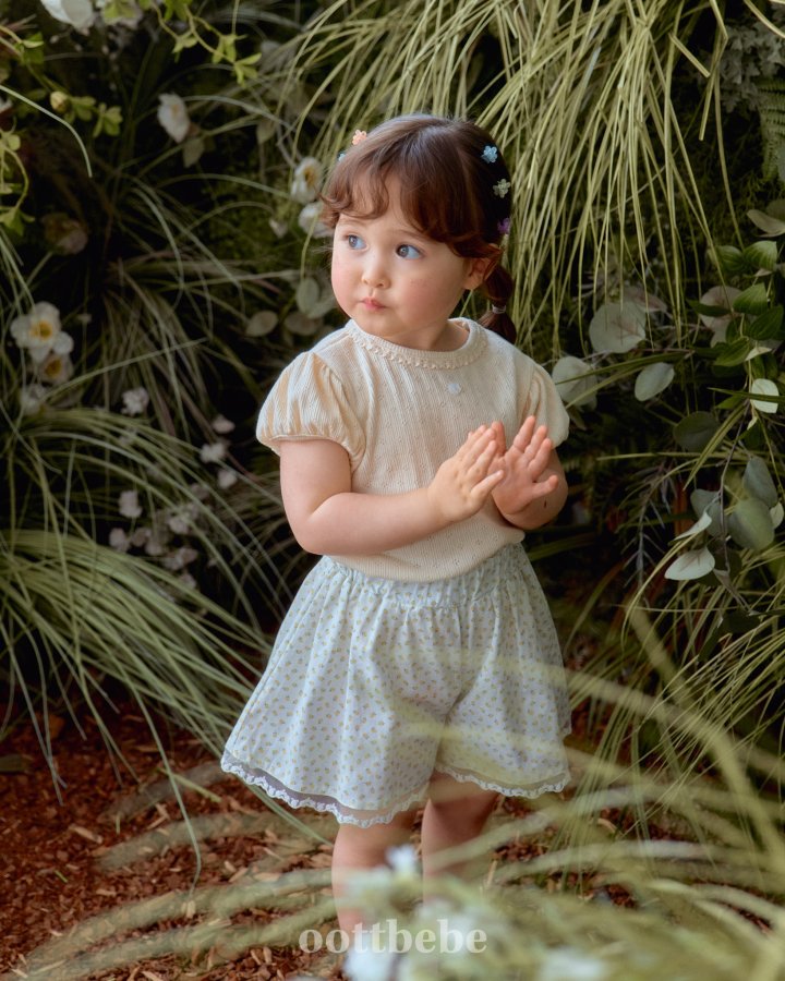 Oott Bebe - Korean Baby Fashion - #babyboutiqueclothing - IVE Puff Sleeve Tee - 5