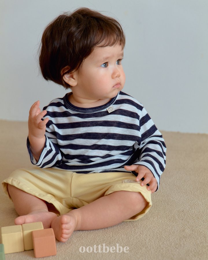Oott Bebe - Korean Baby Fashion - #babyboutique - Swimmer Long Sleeve Tee - 4