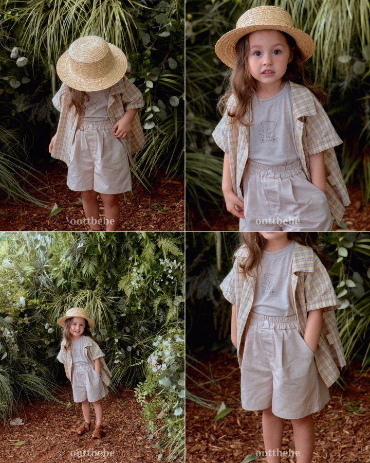 Oott Bebe - Korean Baby Fashion - #babyboutiqueclothing - Vintage Shirt - 3