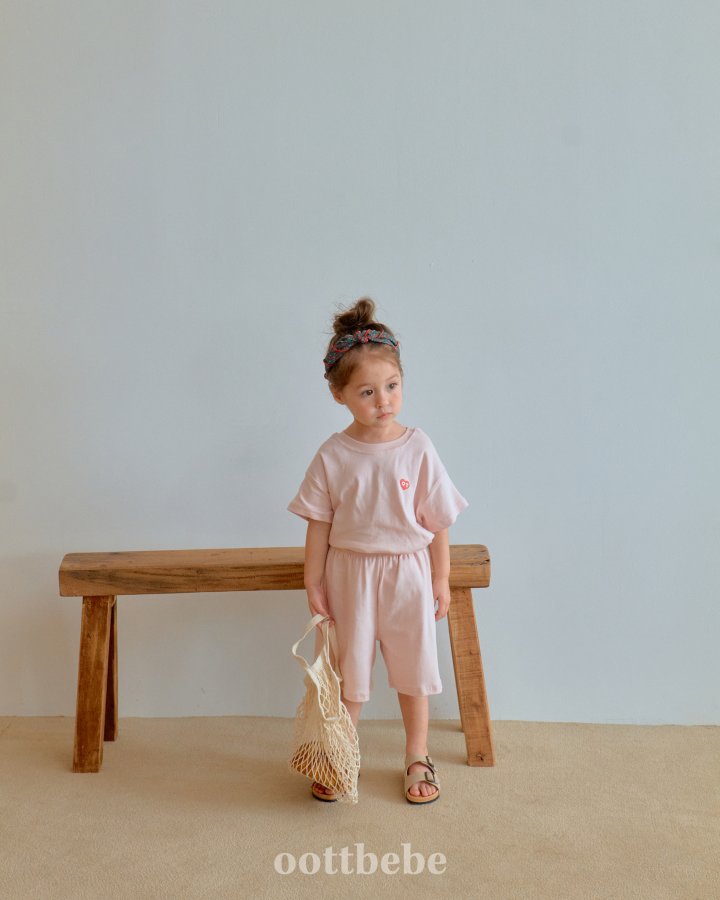 Oott Bebe - Korean Baby Fashion - #babyboutiqueclothing - Easy Fit Top Bottom Set - 5