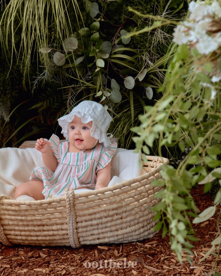 Oott Bebe - Korean Baby Fashion - #babyboutiqueclothing - Merona Frill Suit - 2