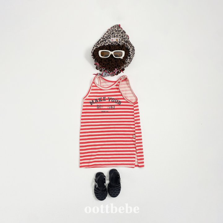 Oott Bebe - Korean Baby Fashion - #babyclothing - Summer Stripe Dress - 6