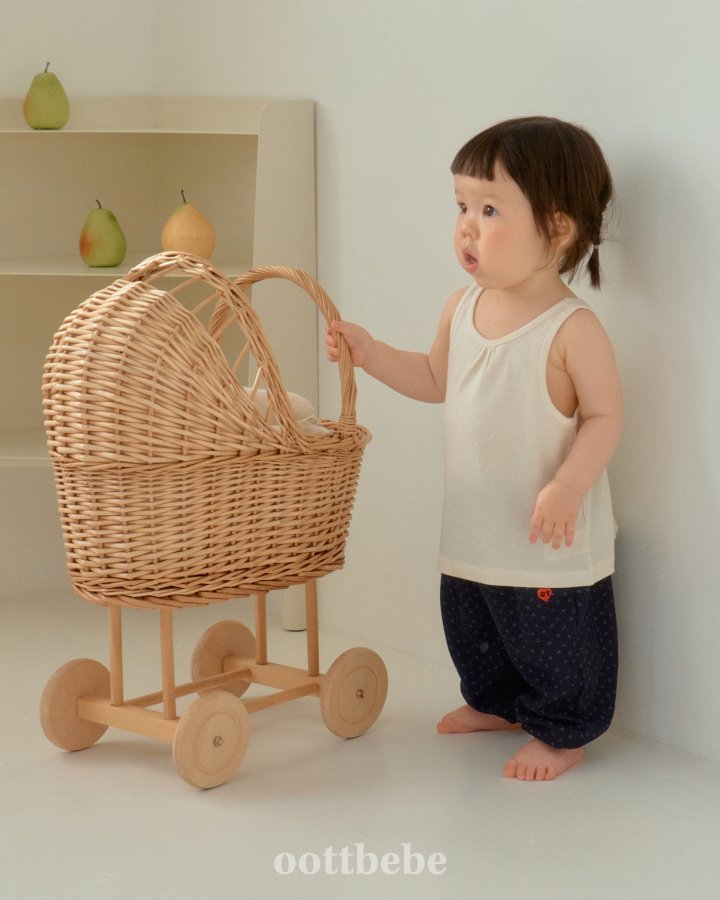 Oott Bebe - Korean Baby Fashion - #babyclothing - Simply Ribbed Sleeveless - 10