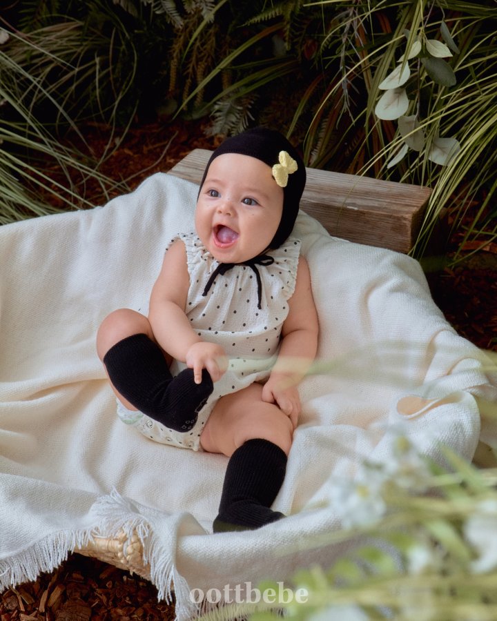 Oott Bebe - Korean Baby Fashion - #babyclothing - Ripple Bodysuit - 2
