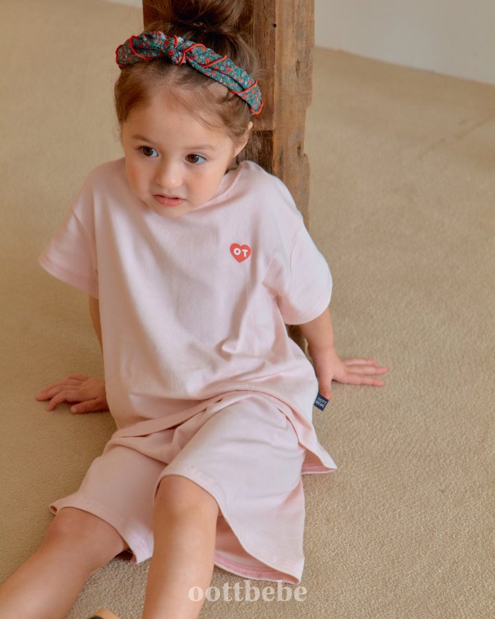 Oott Bebe - Korean Baby Fashion - #babyclothing - Easy Fit Top Bottom Set - 6