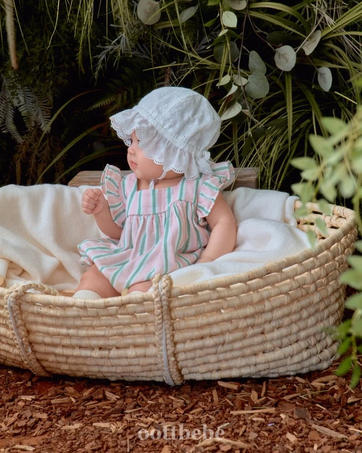 Oott Bebe - Korean Baby Fashion - #babyclothing - Merona Frill Suit - 3