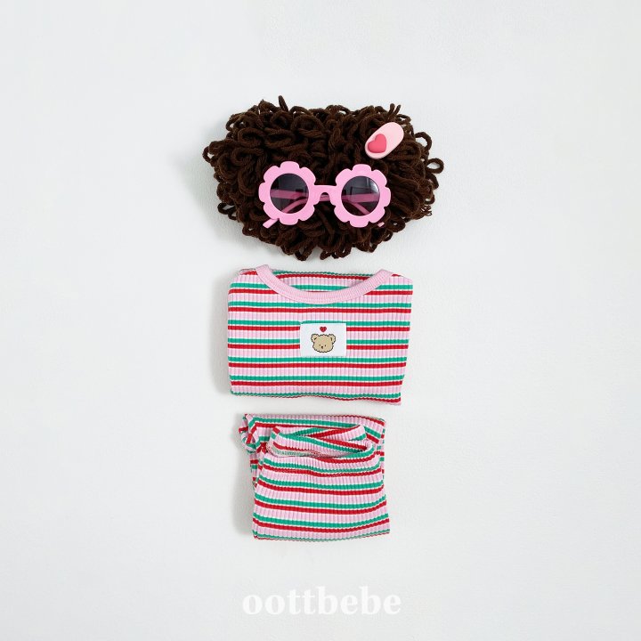 Oott Bebe - Korean Baby Fashion - #babyfashion - Summer Rainbow Easywear - 8