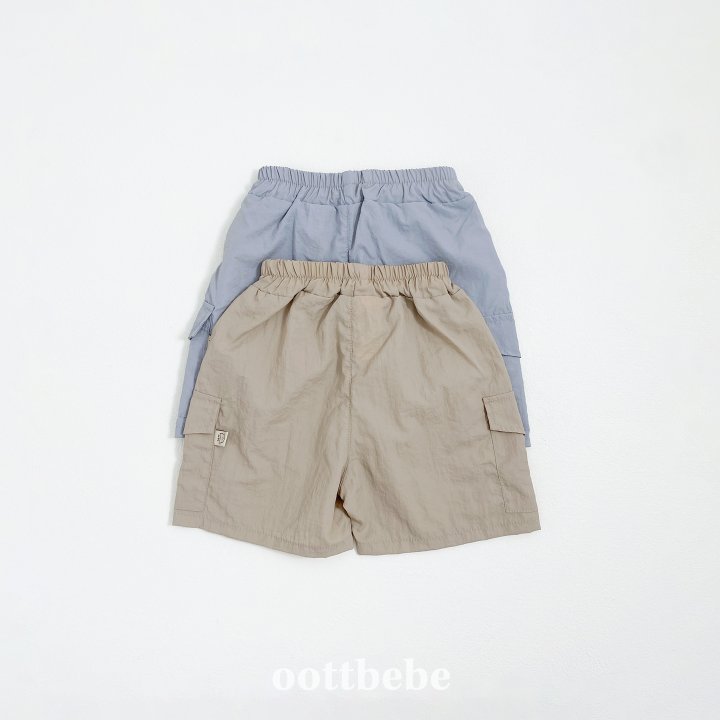 Oott Bebe - Korean Baby Fashion - #babyfashion - Wind Cargo Shorts - 6