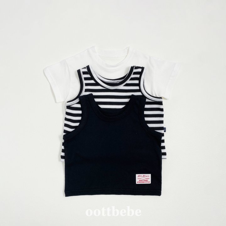 Oott Bebe - Korean Baby Fashion - #babyfashion - Special Daily 3-Piece Set - 5