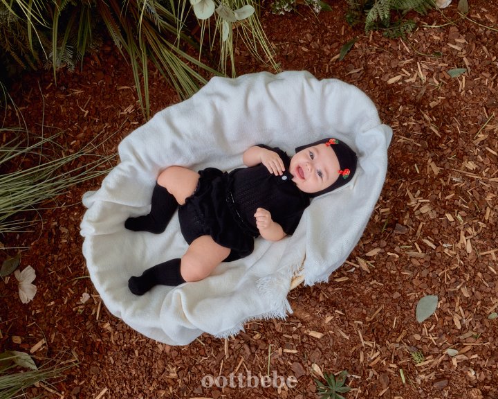 Oott Bebe - Korean Baby Fashion - #babyfashion - Honey Bloomer Set - 11
