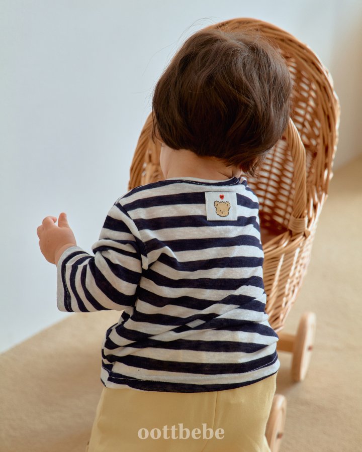 Oott Bebe - Korean Baby Fashion - #babyfashion - Swimmer Long Sleeve Tee - 6