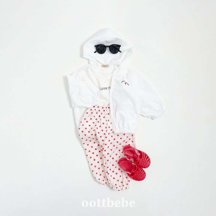 Oott Bebe - Korean Baby Fashion - #babyfashion - Wind Hooded Zip-up Jacket - 4
