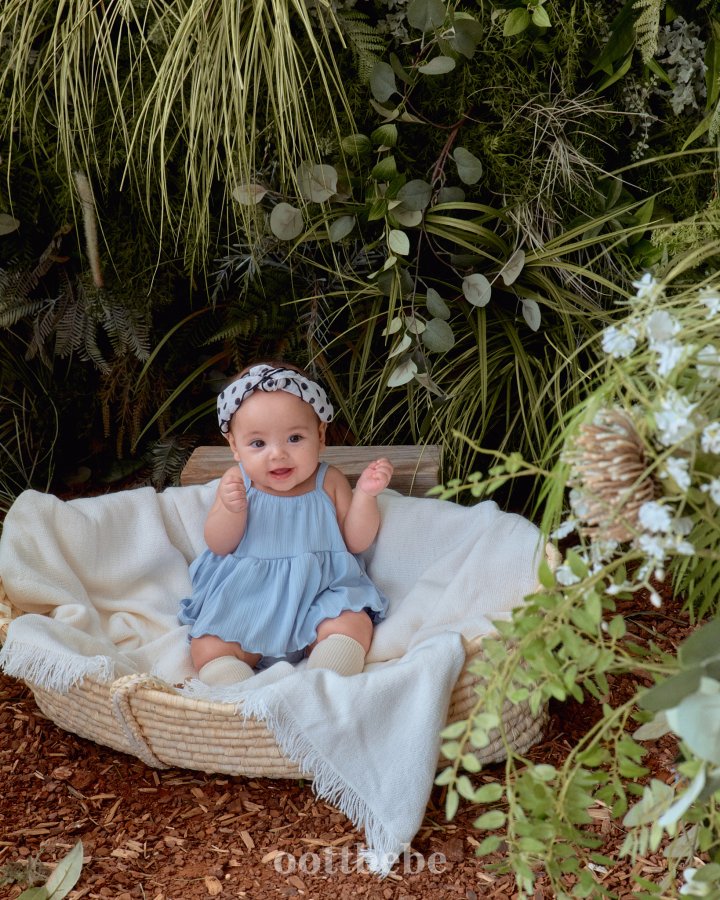 Oott Bebe - Korean Baby Fashion - #babyfashion - Bali Sleeveless Suit + Bloomers - 4