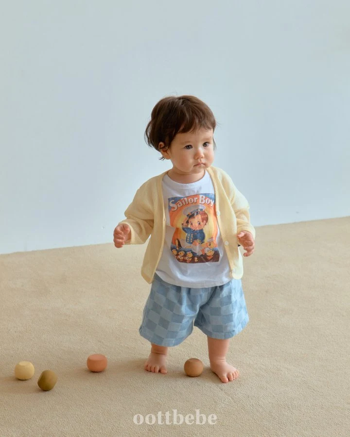 Oott Bebe - Korean Baby Fashion - #babyfever - Vintage Post Tee
