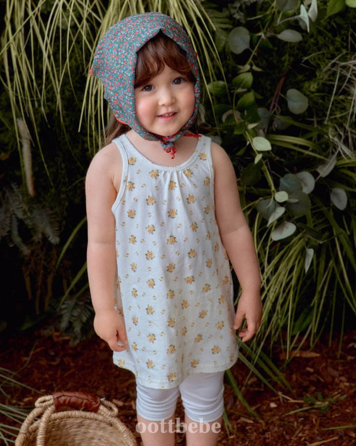 Oott Bebe - Korean Baby Fashion - #babyfever - Moana 2-Piece Set (Long Sleeveless + Cardigan) - 8