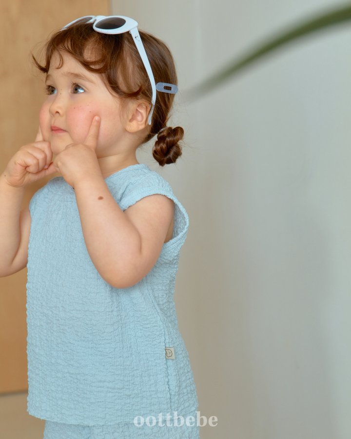 Oott Bebe - Korean Baby Fashion - #babyfever - Maya Sleeveless Set - 6
