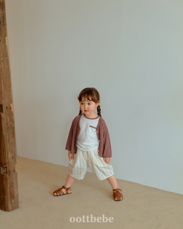 Oott Bebe - Korean Baby Fashion - #babyfever - Knee-Length Pumpkin Pants