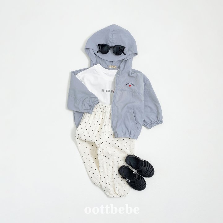 Oott Bebe - Korean Baby Fashion - #babygirlfashion - Wind Hooded Zip-up Jacket - 5