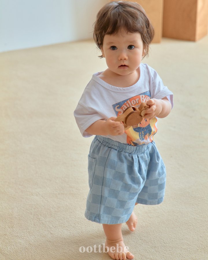 Oott Bebe - Korean Baby Fashion - #babygirlfashion - Genji Denim Pants - 10