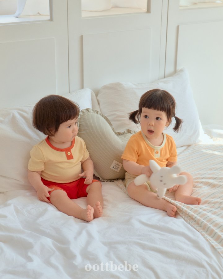 Oott Bebe - Korean Baby Fashion - #babygirlfashion - Kongsuni Modal Easywear - 10