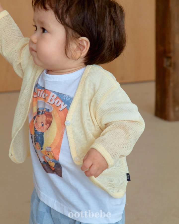 Oott Bebe - Korean Baby Fashion - #babygirlfashion - Vintage Post Tee - 2