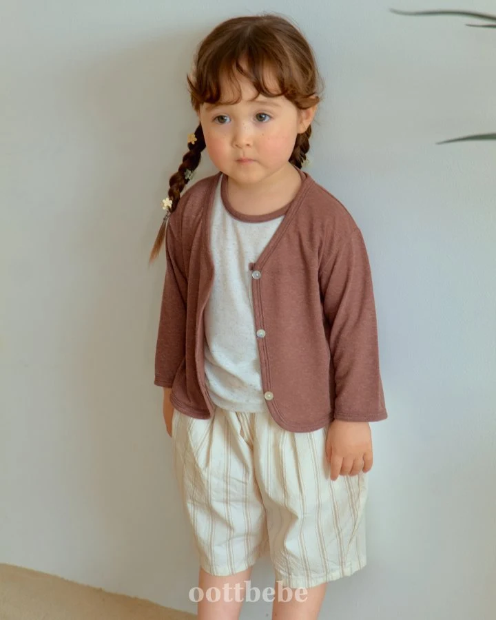 Oott Bebe - Korean Baby Fashion - #babygirlfashion - Knee-Length Pumpkin Pants - 2